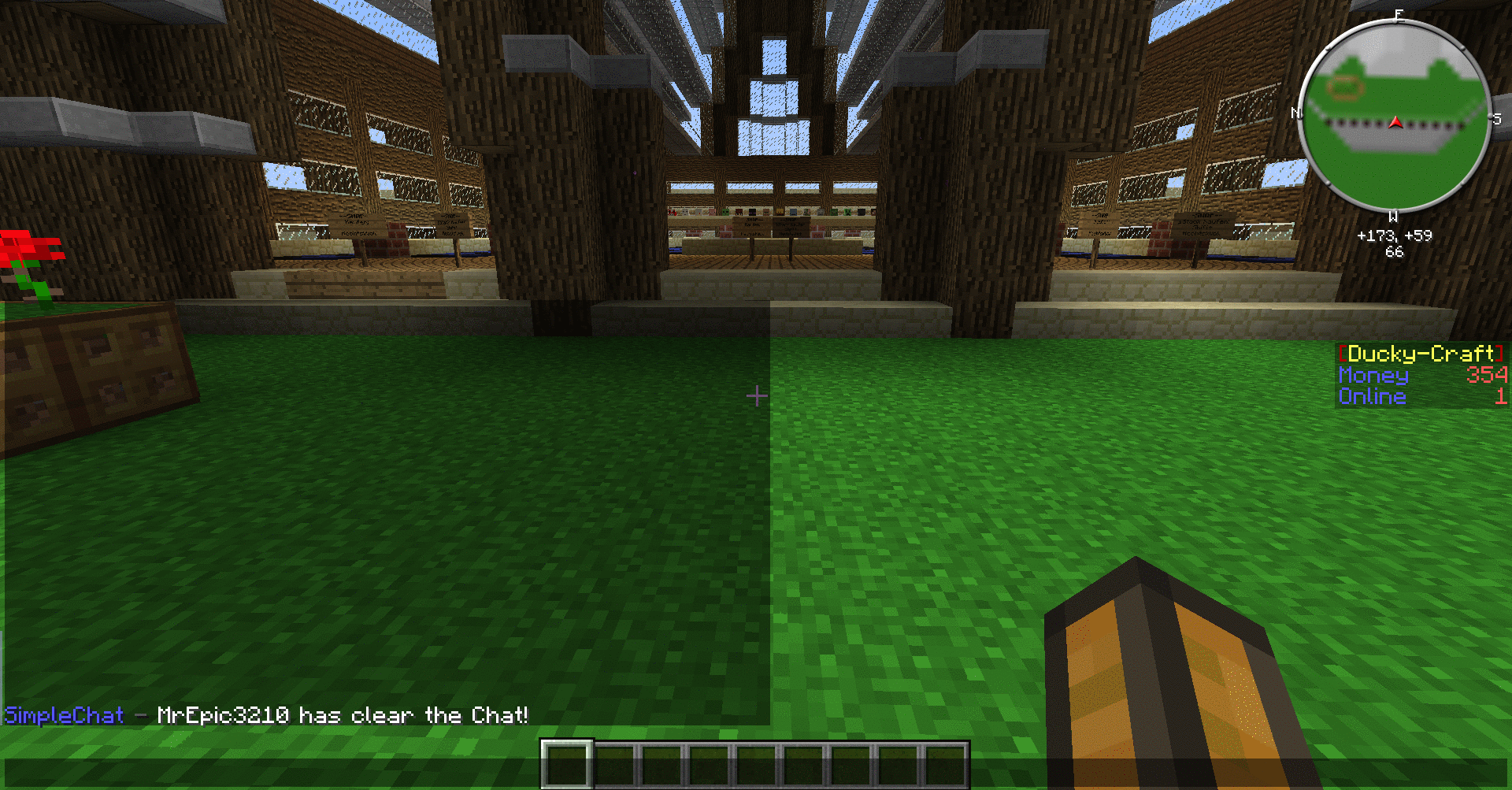 Плагин Simple Chat v0.2 для Майнкрафт 1.7.2 [Bukkit]